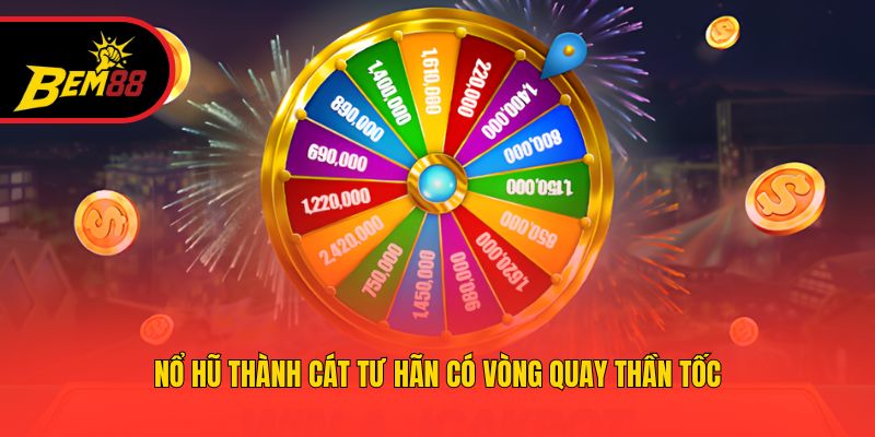Nổ Hũ Thành Cát Tư Hãn có vòng quay thần tốc